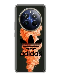 Чехол для Realme 12 Plus с картинкой «Adidas Classic White»