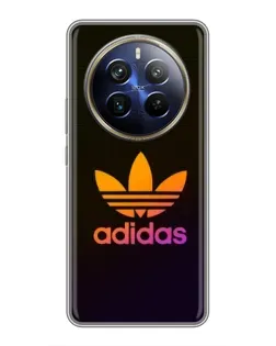 Чехол для Realme 12 Plus с картинкой «Градиент Adidas»