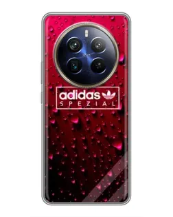 Чехол для Realme 12 Plus с картинкой «Adidas Gold Marble»