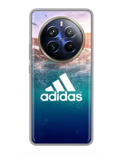 Чехол для Realme 12 Plus с картинкой «Океанская глубина адидас»