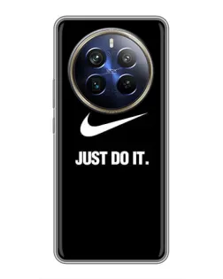 Чехол для Realme 12 Plus с картинкой «Классический принт Nike»
