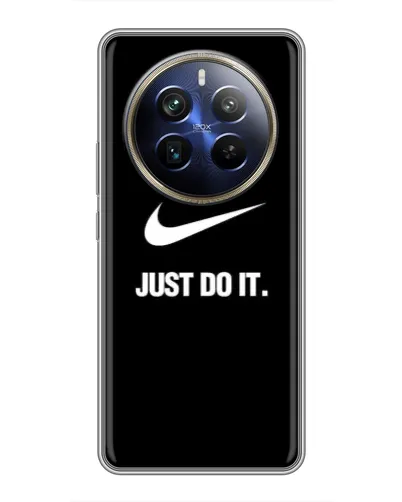 Чехол для Realme 12 Plus с картинкой «Классический принт Nike»
