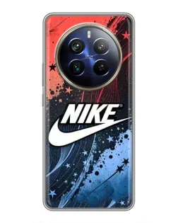 Чехол для Realme 12 Plus с картинкой «Градиентный принт Найк»