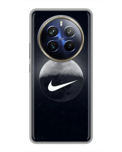 Чехол для Realme 12 Plus с картинкой «Nike в стиле граффити»