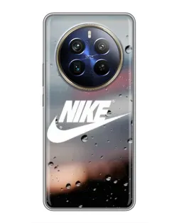 Чехол для Realme 12 Plus с картинкой «Nike в стиле ретро»