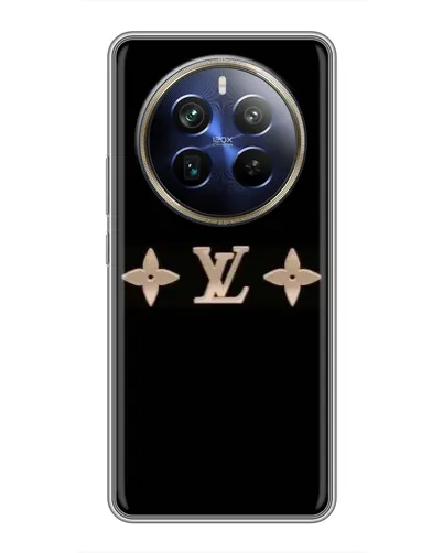 Чехол для Realme 12 Plus с картинкой «Louis Vuitton — минимализм»