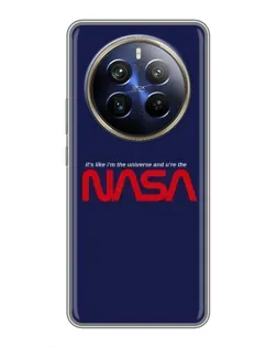 Чехол для Realme 12 Plus с картинкой «NASA — глубокий космос»