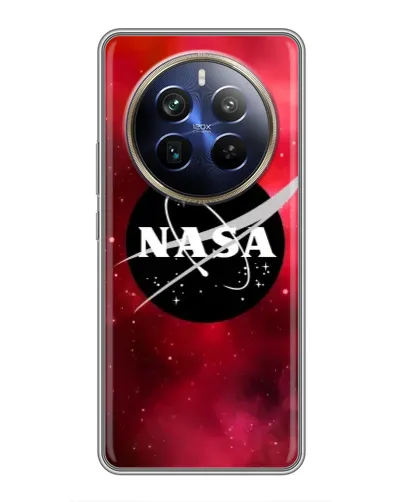 Чехол для Realme 12 Plus с картинкой «NASA — красная туманность»