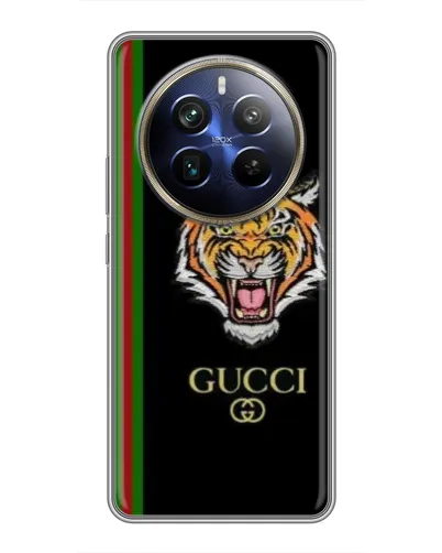 Чехол для Realme 12 Plus с картинкой «Тигр Gucci»