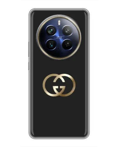 Чехол для Realme 12 Plus с картинкой «Минимализм Gucci»