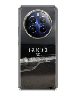 Чехол для Realme 12 Plus с картинкой «Gucci — морской прибой»
