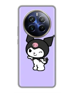 Чехол для Realme 12 Plus с картинкой «Классическая Kuromi»