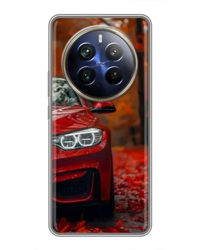 Чехол для Realme 12 Plus с картинкой «Осенняя BMW M4»