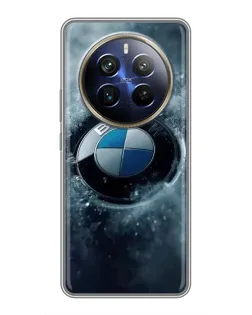 Чохол для Realme 12 Plus з картинкою «Логотип BMW — лід» Чохол для Realme 12 Plus з картинкою «Логотип BMW — лід»