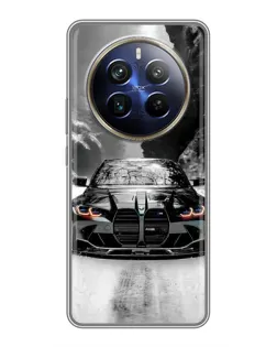 Чохол для Realme 12 Plus з картинкою «BMW — акварельний дрифт» Чохол для Realme 12 Plus з картинкою «BMW — акварельний дрифт»