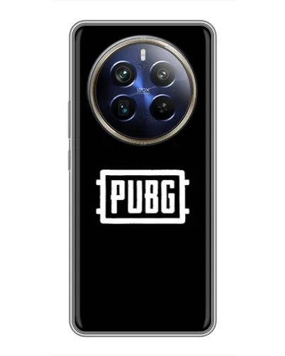 Чехол для Realme 12 Plus с картинкой «Лого BMW — металлический блеск» Чехол для Realme 12 Plus с картинкой «Лого BMW — металлический блеск»