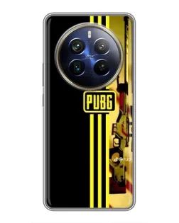 Чехол для Realme 12 Plus с картинкой «PUBG — камуфляжный шлем» Чехол для Realme 12 Plus с картинкой «PUBG — камуфляжный шлем»