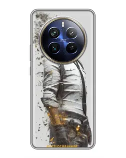 Чехол для Realme 12 Plus с картинкой «PUBG — боец в пыли» Чехол для Realme 12 Plus с картинкой «PUBG — боец в пыли»