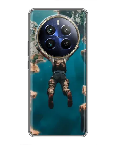 Чехол для Realme 12 Plus с картинкой «PUBG — свободное падение» Чехол для Realme 12 Plus с картинкой «PUBG — свободное падение»