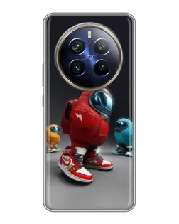 Чехол для Realme 12 Plus с картинкой «Among Us — 3D стиль» Чехол для Realme 12 Plus с картинкой «Among Us — 3D стиль»