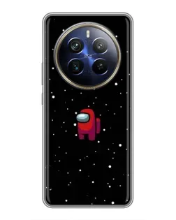 Чехол для Realme 12 Plus с картинкой «Красный Among Us»