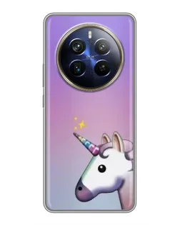 Чохол для Realme 12 Plus з картинкою «Єдиноріг градієнт»