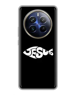 Чохол для Realme 12 Plus з картинкою «Риба  Jesus»