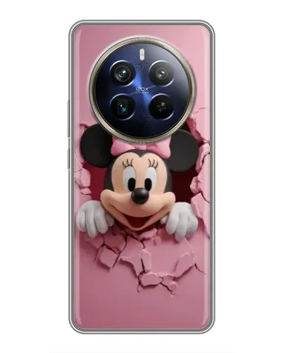 Чохол для Realme 12 Plus з картинкою «Мінні крізь стіну»