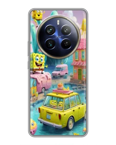 Чохол для Realme 12 Plus з картинкою «Монстр-трак пригоди»