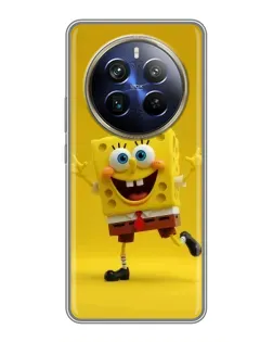 Чохол для Realme 12 Plus з картинкою «Позитивний Губка Боб»
