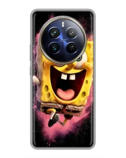 Чохол для Realme 12 Plus з картинкою «Вибуховий Спанч Боб»