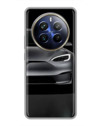 Чехол для Realme 12 Plus с картинкой «Tesla Model S Look»