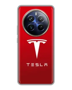Чехол для Realme 12 Plus с картинкой «Tesla Red Classic»