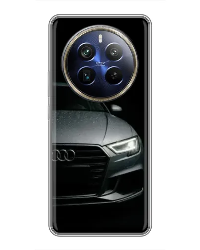 Чехол для Realme 12 Plus с картинкой «Audi — детализация кузова»
