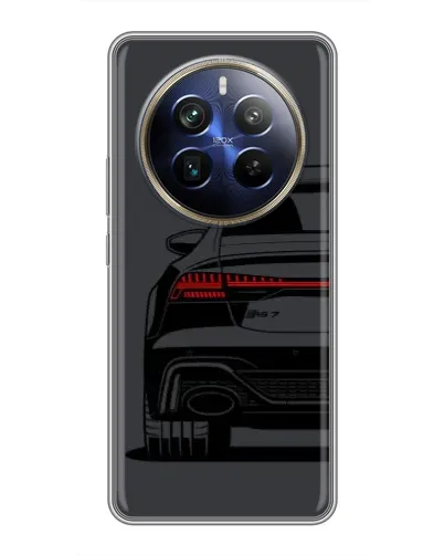 Чехол для Realme 12 Plus с картинкой «Задняя часть Audi — арт»