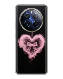 Чехол для Realme 12 Plus с картинкой «Дымчатое сердце»
