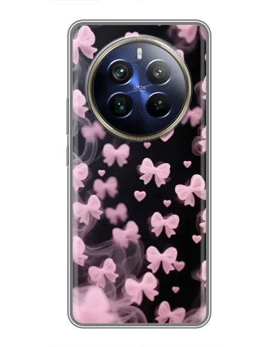 Чехол для Realme 12 Plus с картинкой «Неоновое кружево» Чехол для Realme 12 Plus с картинкой «Неоновое кружево»