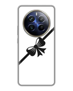 Чехол для Realme 12 Plus с картинкой «Диагональный бант»