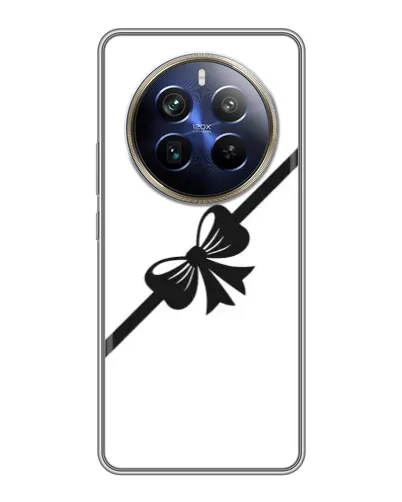 Чехол для Realme 12 Plus с картинкой «Диагональный бант» Чехол для Realme 12 Plus с картинкой «Диагональный бант»