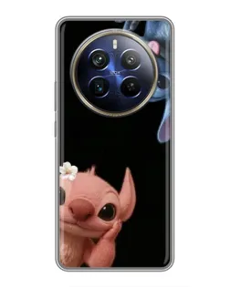 Чехол для Realme 12 Plus с картинкой «Фиолетовый туман роз»