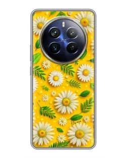 Чехол для Realme 12 Plus с картинкой «Ромашковое солнце»