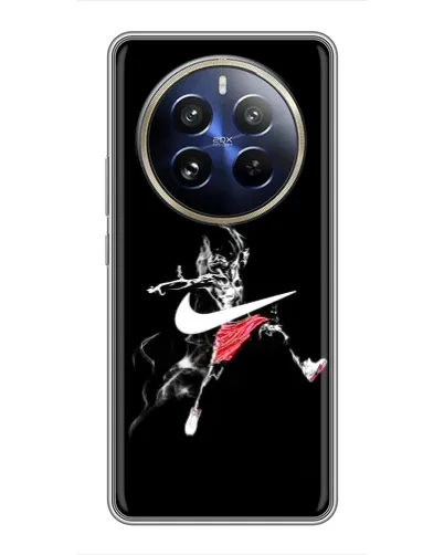 Чехол для Realme 12 Pro Plus с картинкой «Jordan Jumpman» Чехол для Realme 12 Pro Plus с картинкой «Jordan Jumpman»