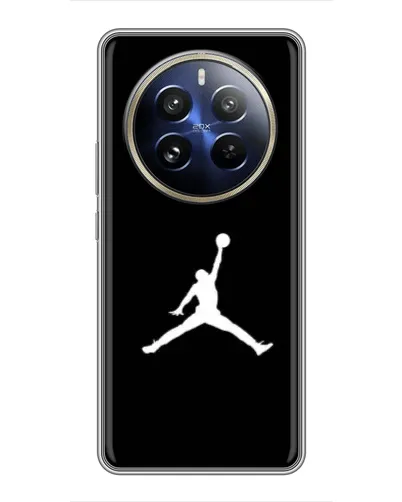 Чехол для Realme 12 Pro Plus с картинкой «Jordan Silhouette» Чехол для Realme 12 Pro Plus с картинкой «Jordan Silhouette»