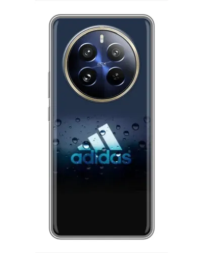Чехол для Realme 12 Pro Plus с картинкой «Adidas Water Drops» Чехол для Realme 12 Pro Plus с картинкой «Adidas Water Drops»