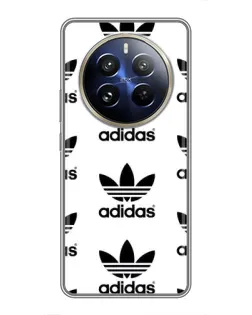 Чехол для Realme 12 Pro Plus с картинкой «Adidas Pattern»