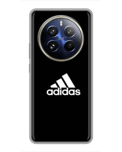 Чехол для Realme 12 Pro Plus с картинкой «Черная классика Adidas» Чехол для Realme 12 Pro Plus с картинкой «Черная классика Adidas»
