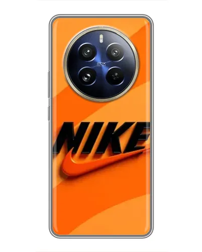 Чехол для Realme 12 Pro Plus с картинкой «Оранжевый драйв Nike» Чехол для Realme 12 Pro Plus с картинкой «Оранжевый драйв Nike»