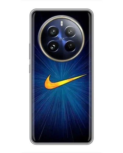 Чохол для Realme 12 Pro Plus з картинкою «Синій пульс Nike» Чохол для Realme 12 Pro Plus з картинкою «Синій пульс Nike»