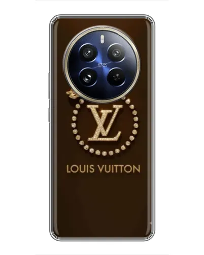 Чехол для Realme 12 Pro Plus с картинкой «LV — золотая печать» Чехол для Realme 12 Pro Plus с картинкой «LV — золотая печать»