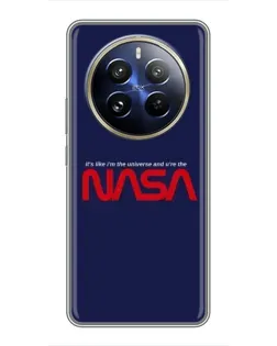 Чехол для Realme 12 Pro Plus с картинкой «NASA — глубокий космос»